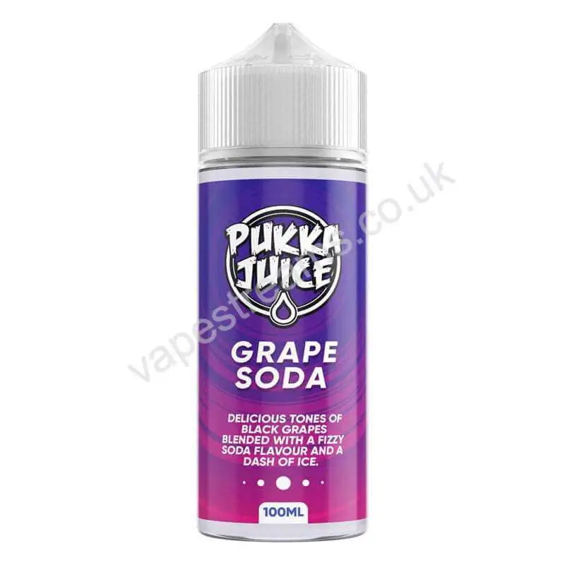 Grape Soda E-Liquid Shortfill by Pukka Juice