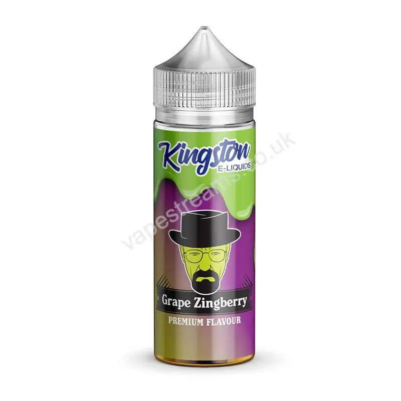 Grape Zingberry E-Liquid Shortfill by Kingston