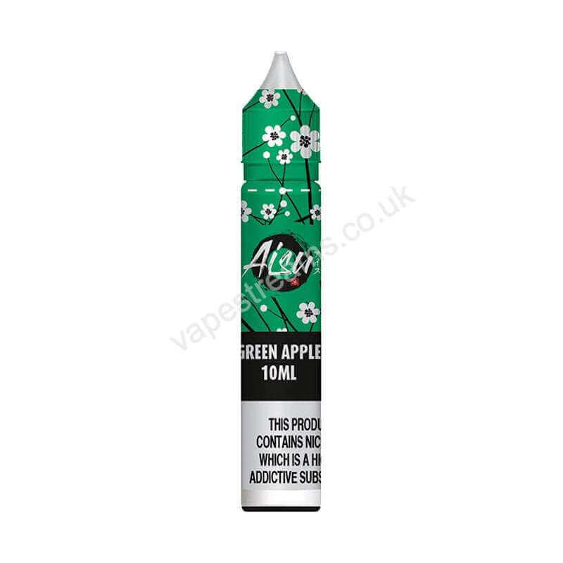 Green Apple Nicotine Salt E-Liquid by Aisu Salts