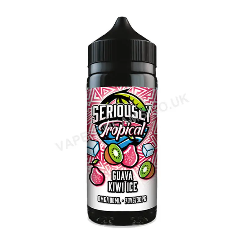 Guava Kiwi Ice E-Liquid Shortfill by Doozy Seriously Tropical