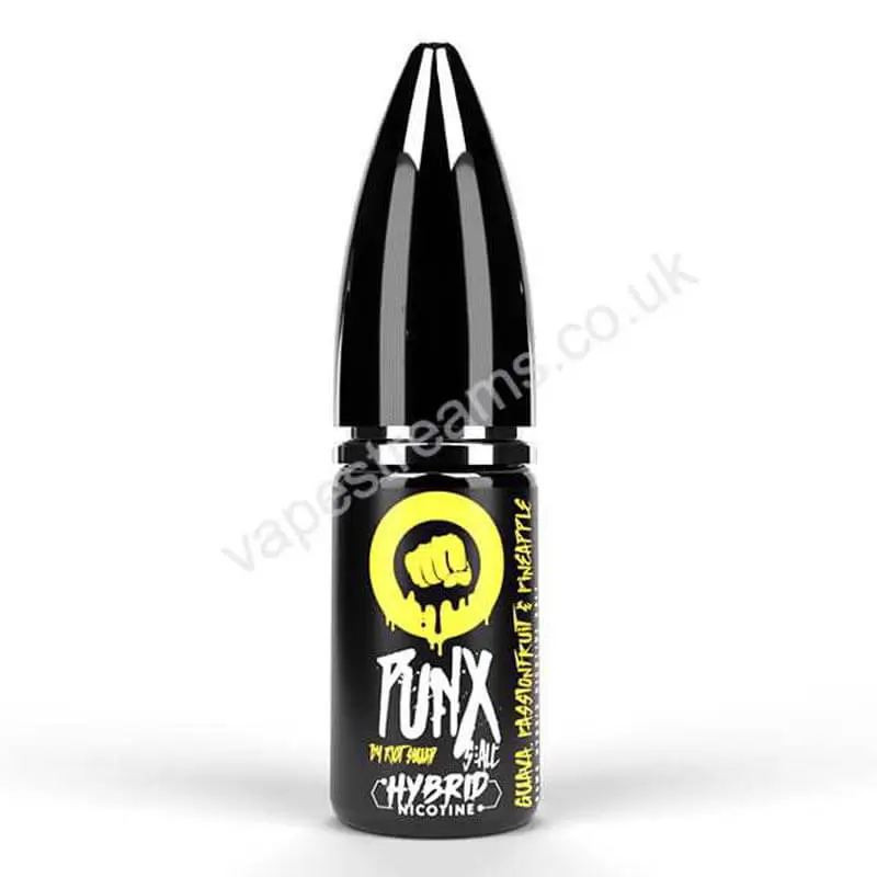 Guava Passionfruit &amp; Pineapple Nic Salt E-Liquid by Riot Squad Punx