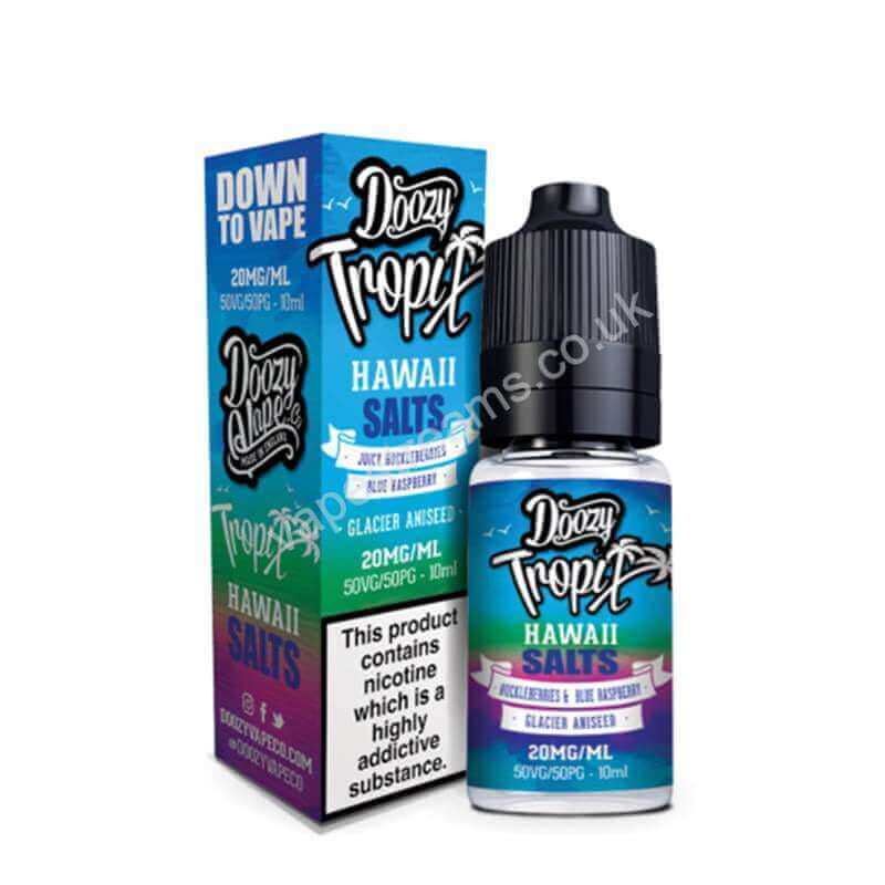 Hawaii Nicotine Salt E-Liquid by Doozy Tropix Salts
