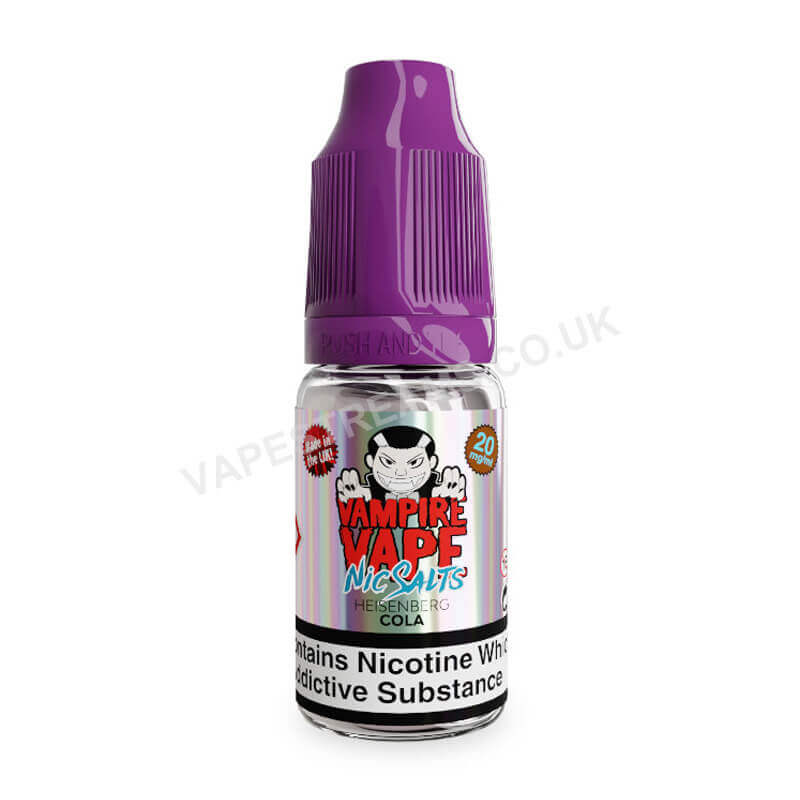 Heisenberg Cola Nic Salt E-Liquid by Vampire Vape