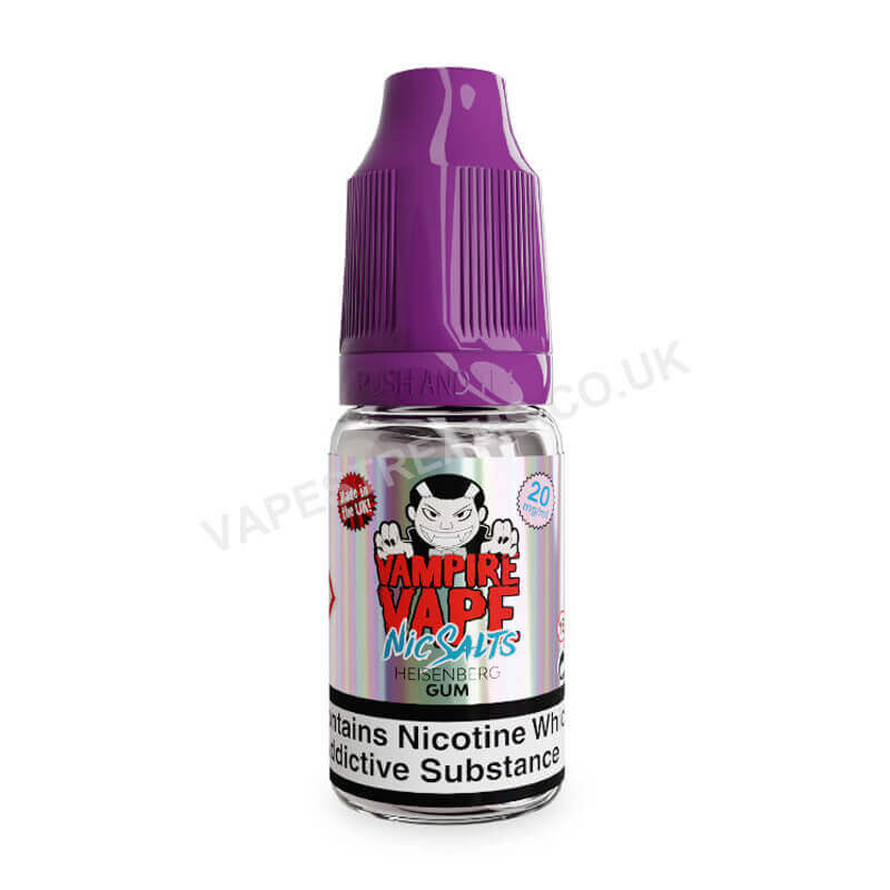 Heisenberg Gum Nic Salt E-Liquid by Vampire Vape