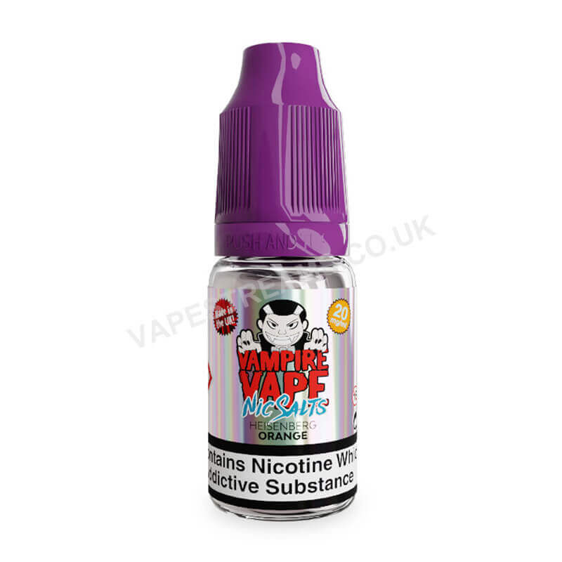 Heisenberg Orange Nic Salt E-Liquid by Vampire Vape