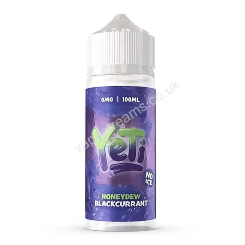 YeTi Defrosted Honeydew Blackcurrant E-Liquid Shortfill