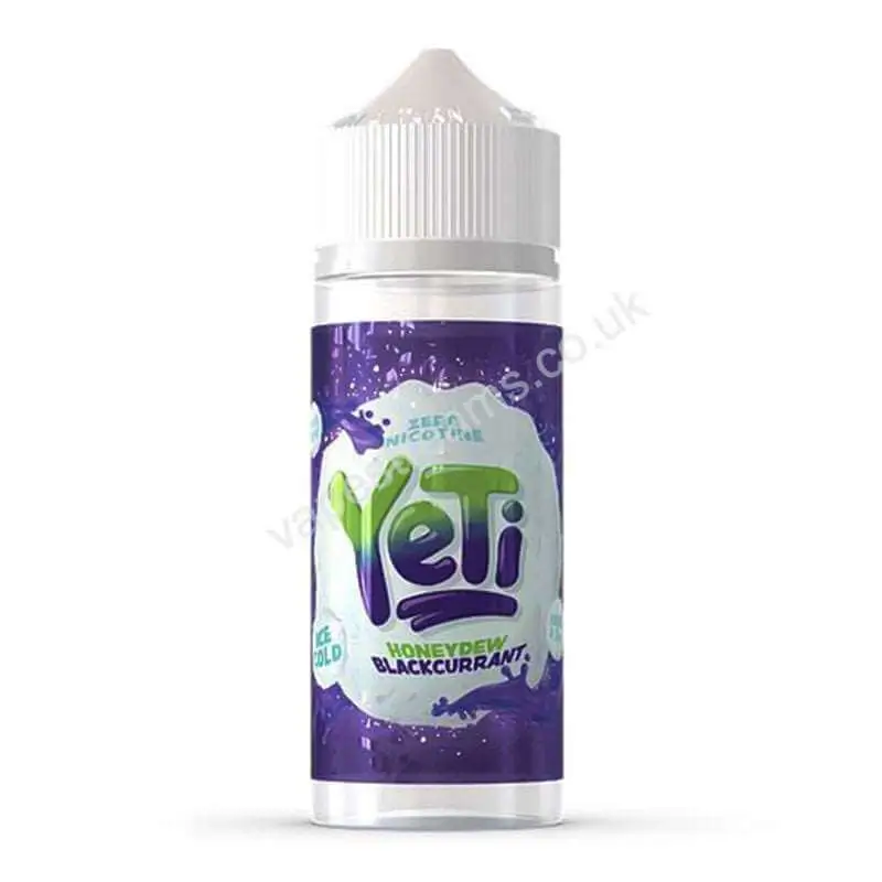 YeTi Honeydew Blackcurrant E-Liquid Shortfill