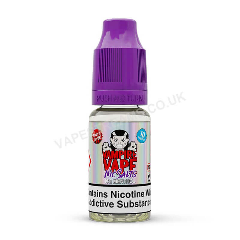 Ice Menthol Nic Salt E-Liquid by Vampire Vape