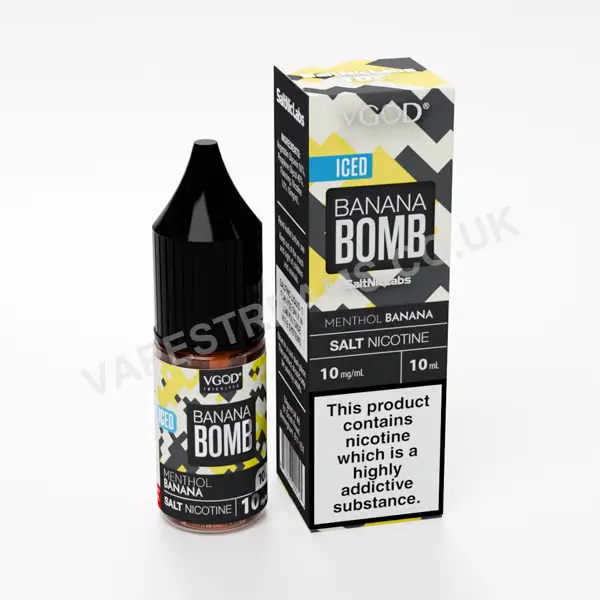 Iced Banana Bomb Nic Salt E-Liquid by VGOD