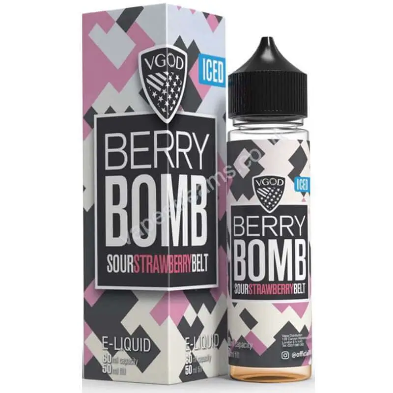 Iced Berry Bomb E-Liquid Shortfill by VGOD