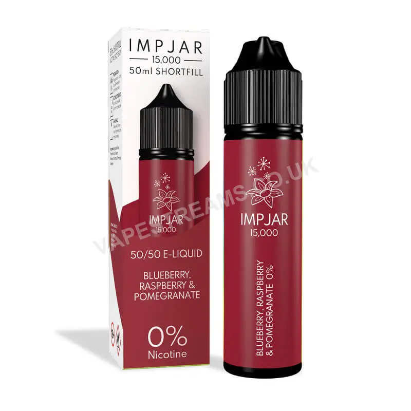 Imp Jar Blueberry Raspberry &amp; Pomegranate E-Liquid Shortfill