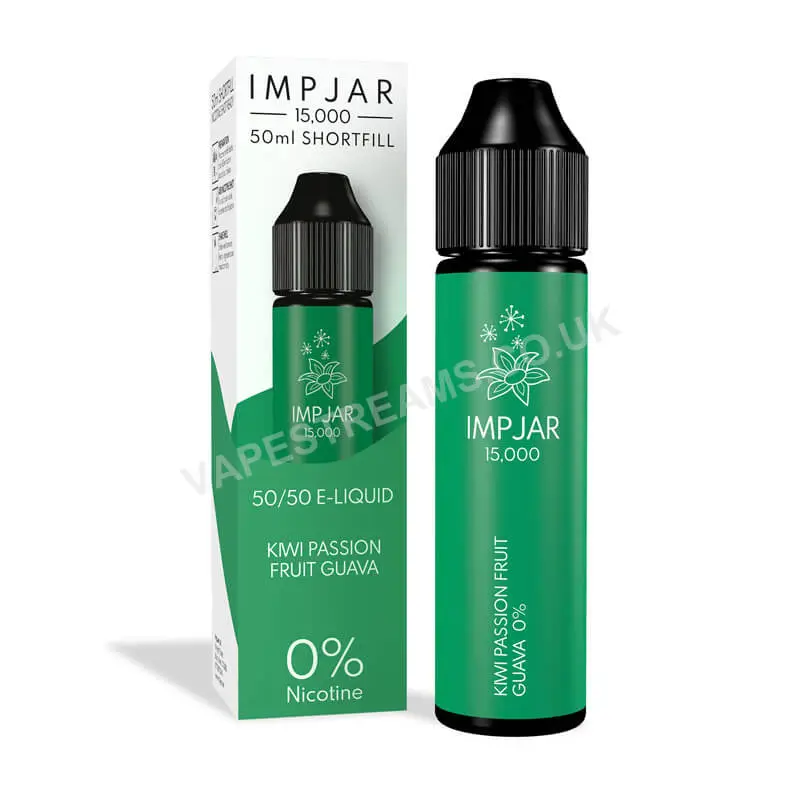 Imp Jar Kiwi Passion Fruit Guava E-Liquid Shortfill