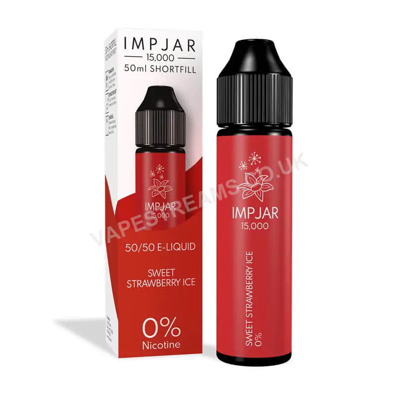Imp Jar Sweet Strawberry Ice E-Liquid Shortfill