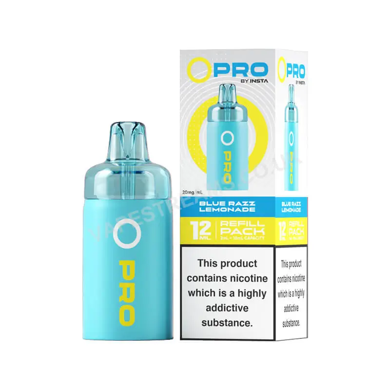 Insta O Pro 10K Blue Razz Lemonade Pods