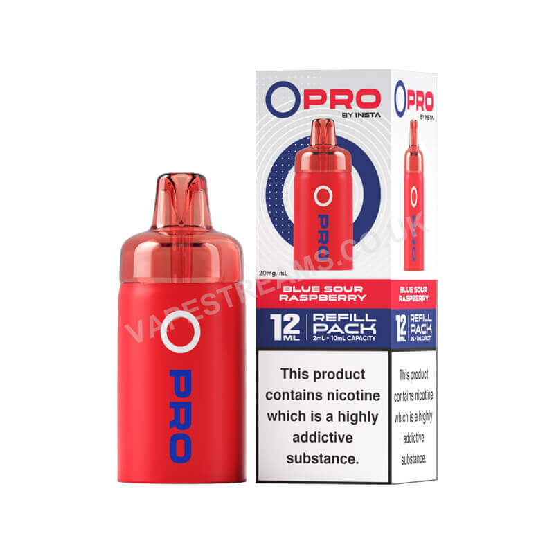 Insta O Pro 10K Blue Sour Raspberry Pods