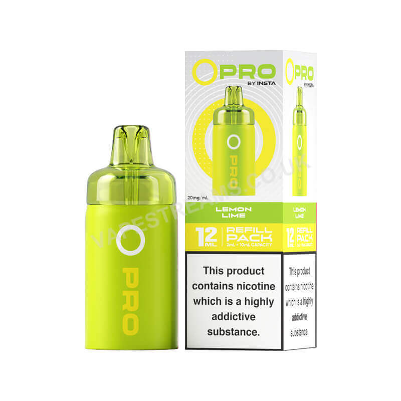 Insta O Pro 10K Lemon Lime Pods