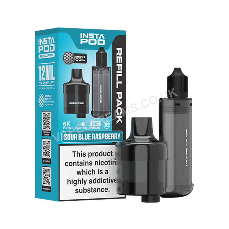 Insta Pod Sour Blue Raspberry Pods