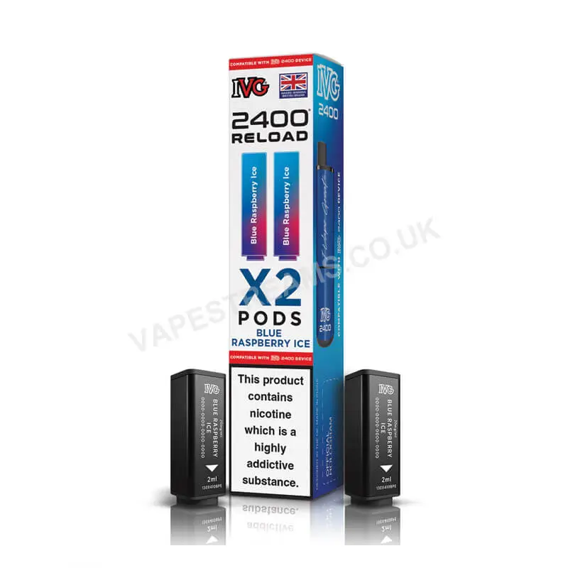 IVG 2400 Reload 2-in-1 Prefilled Vape Pods