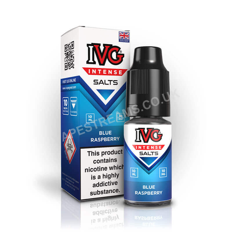 IVG Intense Blue Raspberry Nic Salt E-Liquid