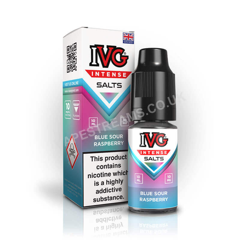 IVG Intense Blue Sour Raspberry Nic Salt E-Liquid