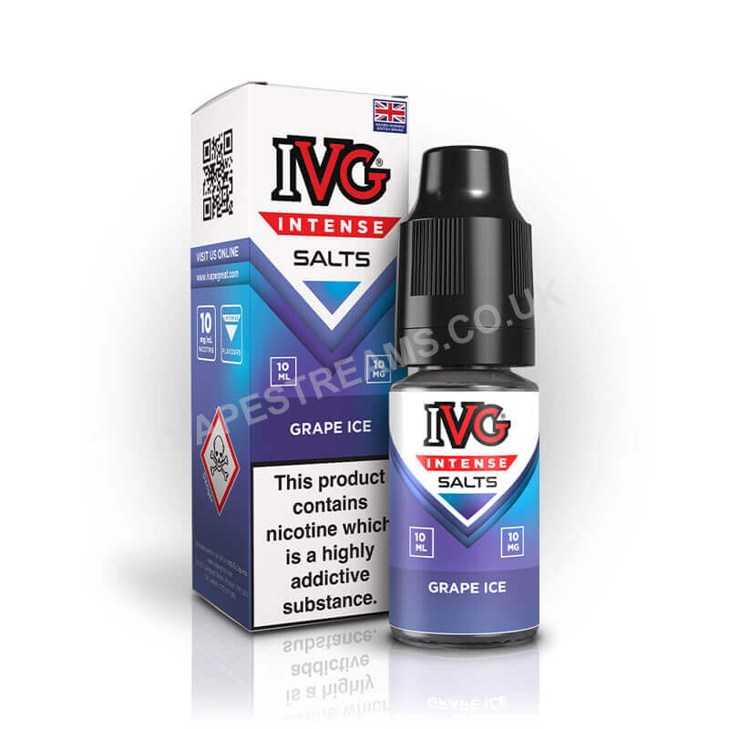 IVG Intense Grape Ice Nic Salt E-Liquid