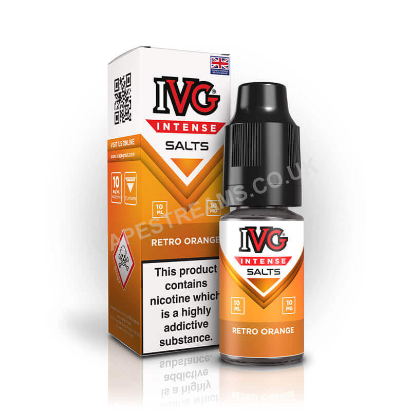 IVG Intense Retro Orange Nic Salt E-Liquid