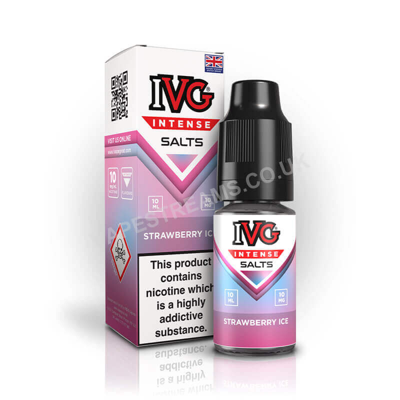 IVG Intense Strawberry Ice Nic Salt E-Liquid