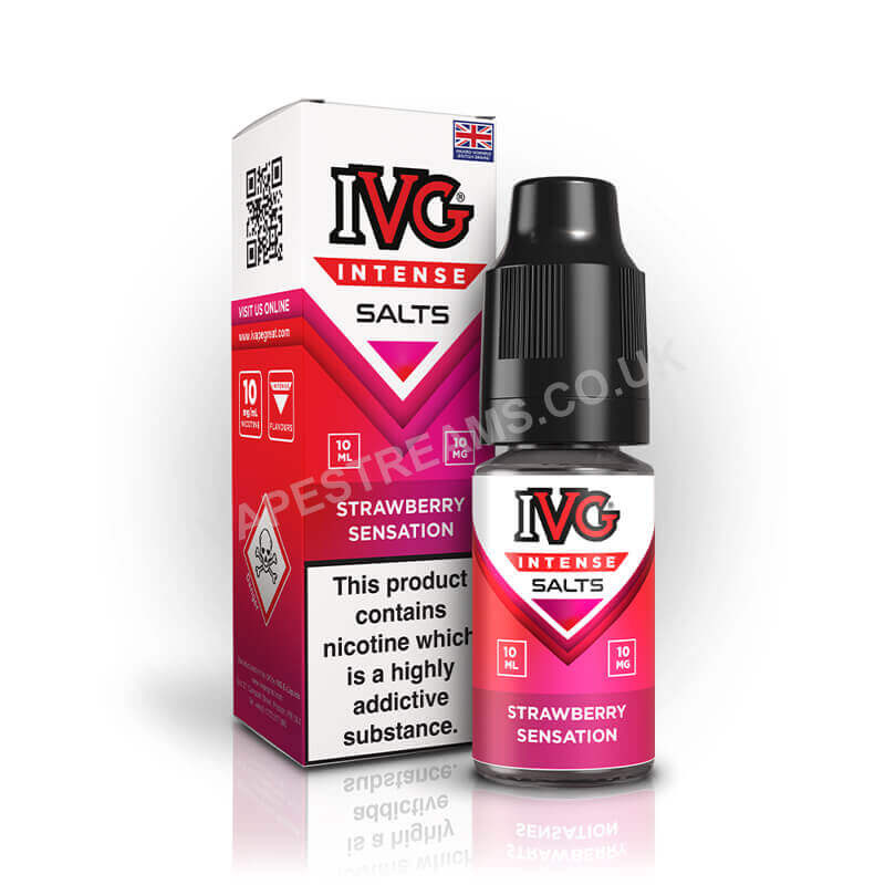 IVG Intense Strawberry Sensation Nic Salt E-Liquid