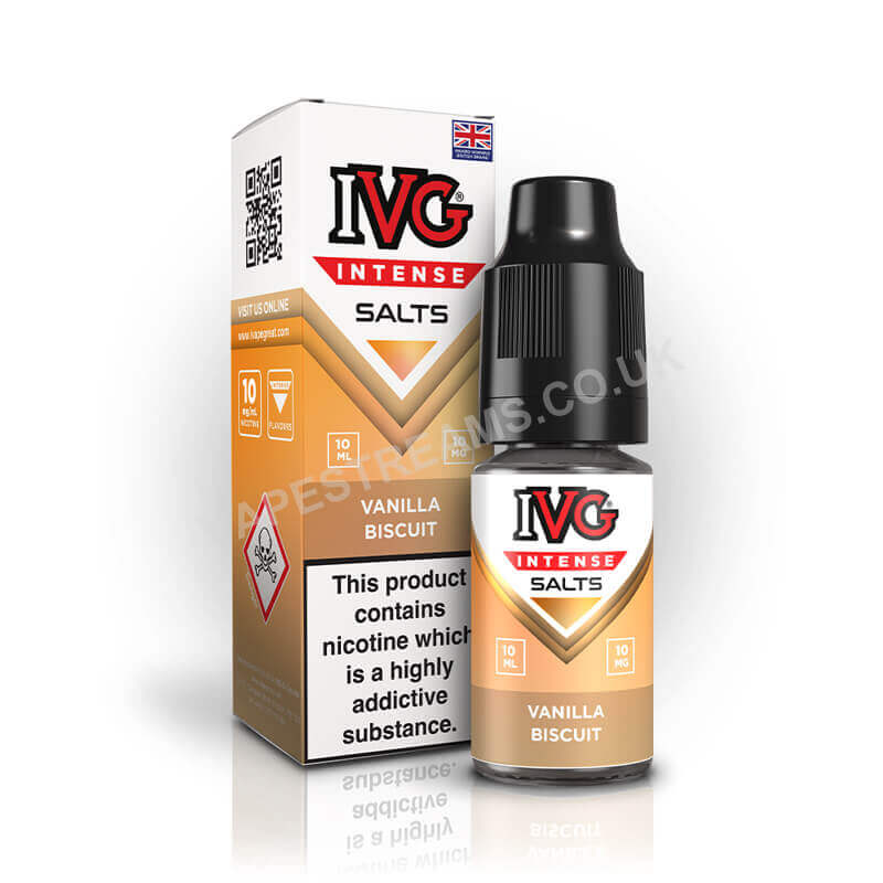 IVG Intense Vanilla Biscuit Nic Salt E-Liquid