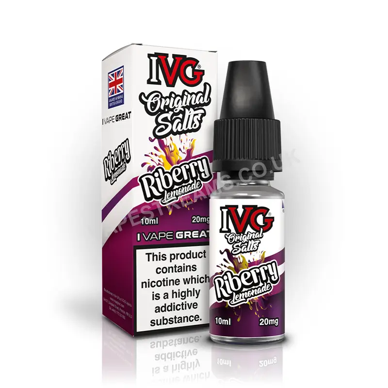 IVG Original Riberry Lemonade Nic Salt E-Liquid
