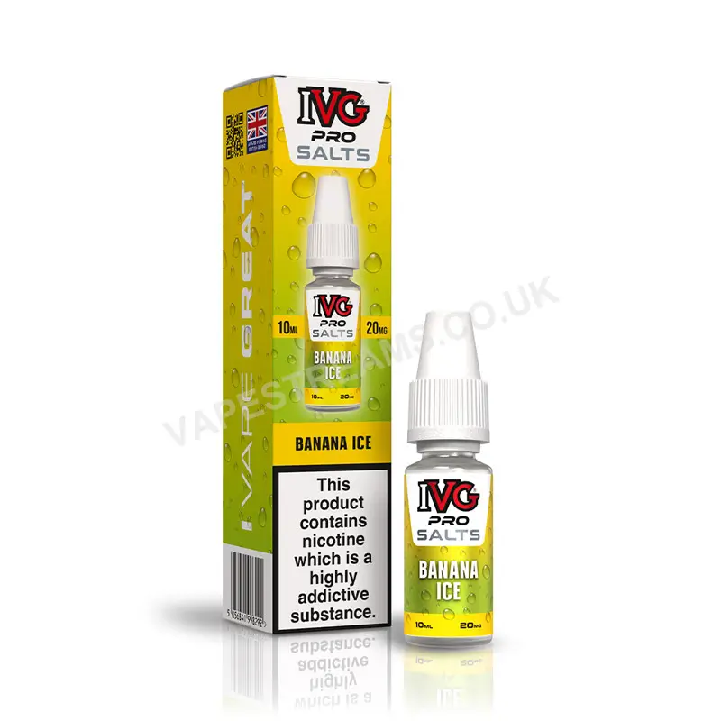 IVG Pro Banana Ice Nic Salt E-Liquid
