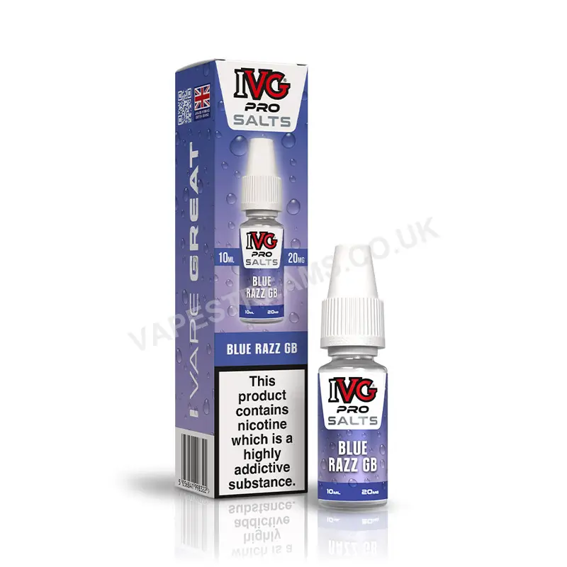 IVG Pro Blue Razz GB Nic Salt E-Liquid