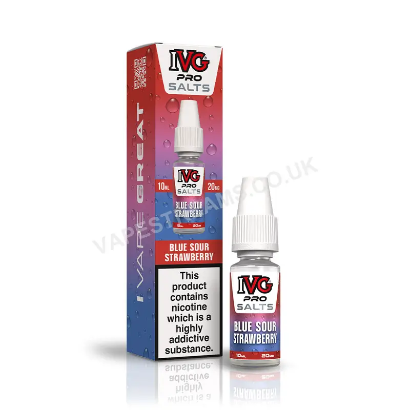 IVG Pro Blue Sour Strawberry Nic Salt E-Liquid