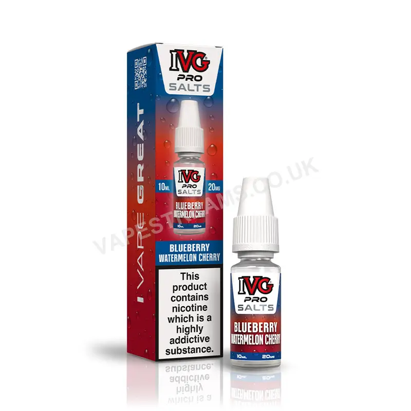 IVG Pro Blueberry Watermelon Cherry Nic Salt E-Liquid