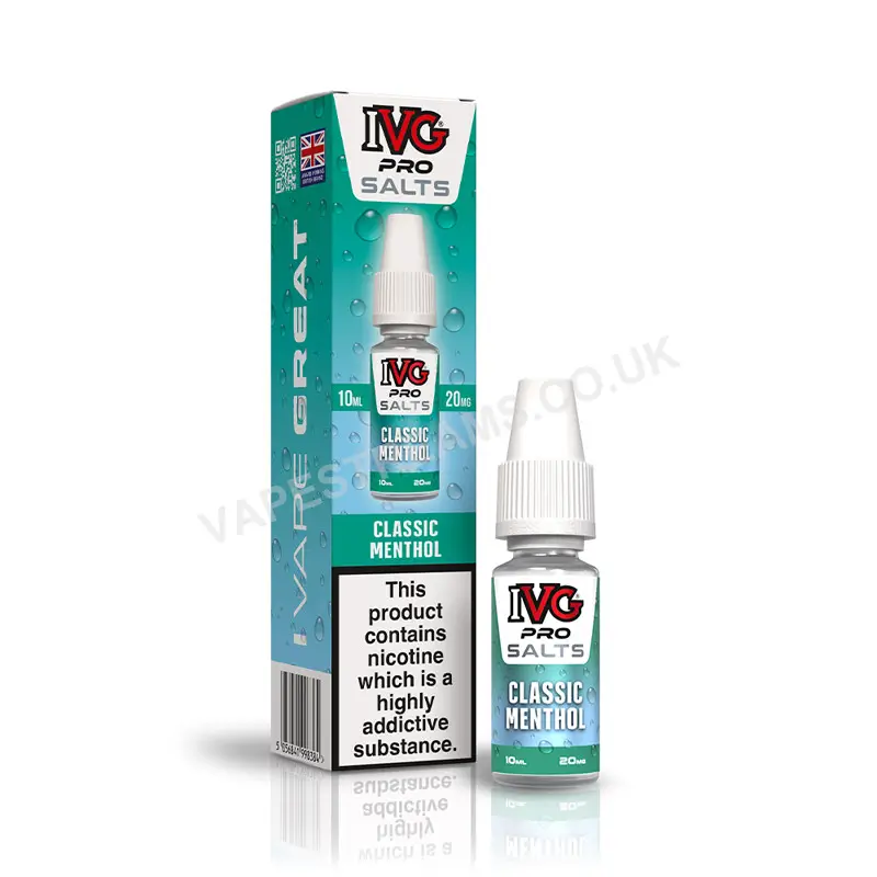 IVG Pro Classic Menthol Nic Salt E-Liquid