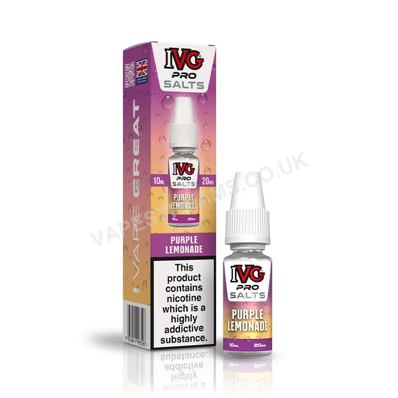 IVG Pro Purple Lemonade Nic Salt E-Liquid