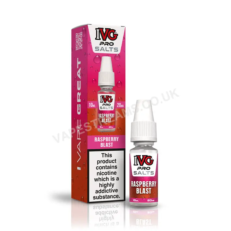 IVG Pro Raspberry Blast Nic Salt E-Liquid