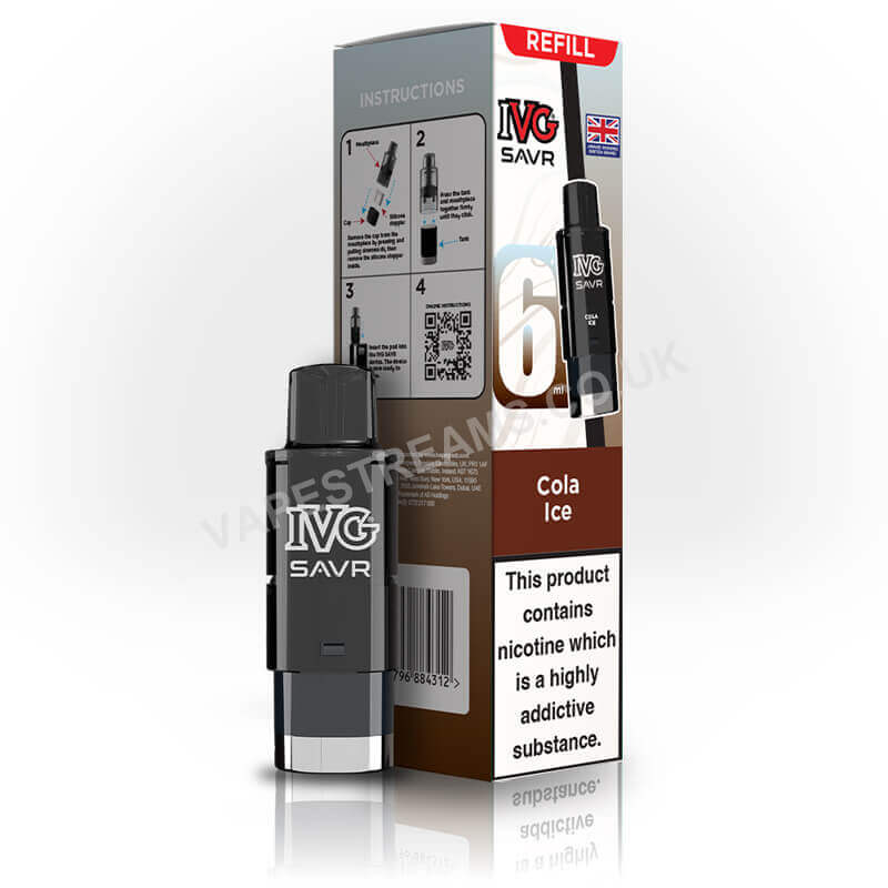 IVG SAVR Cola Ice Prefilled Pod