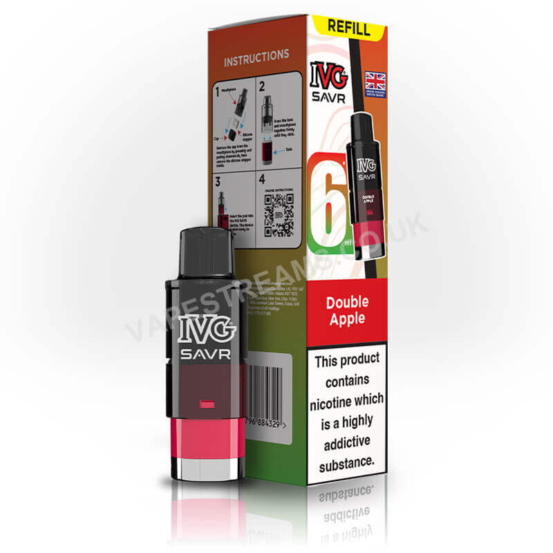 IVG SAVR Double Apple Prefilled Pod