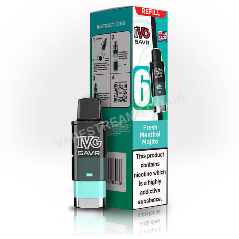 IVG SAVR Fresh Menthol Mojito Prefilled Pod