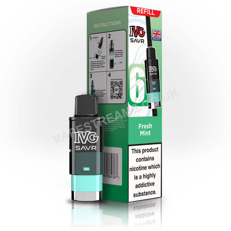 IVG SAVR Fresh Mint Prefilled Pod