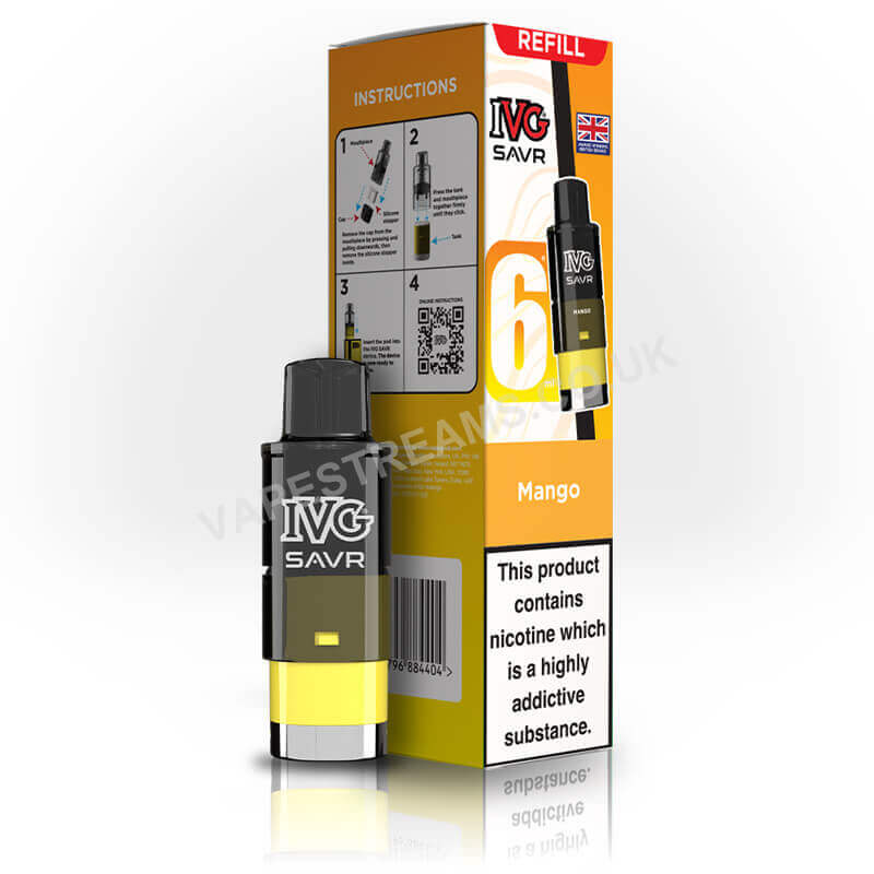 IVG SAVR Mango Prefilled Pod