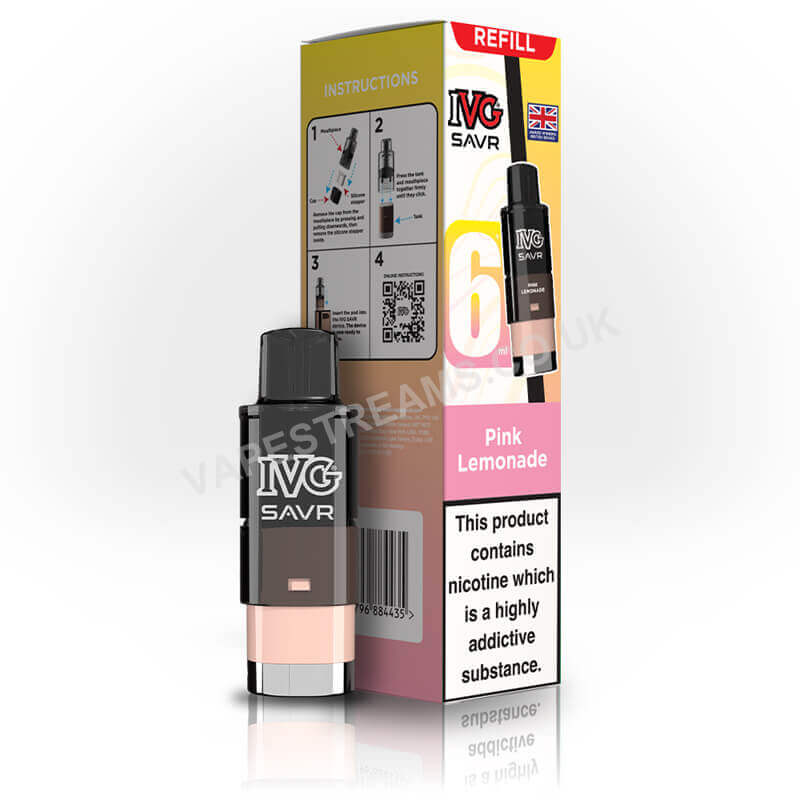 IVG SAVR Pink Lemonade Prefilled Pod