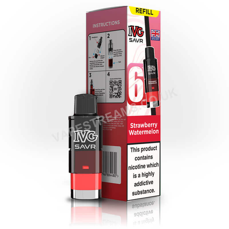 IVG SAVR Strawberry Watermelon Prefilled Pod