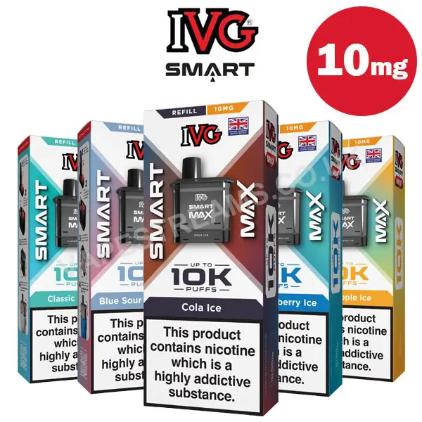 IVG Smart Max Refill Pods (10mg)