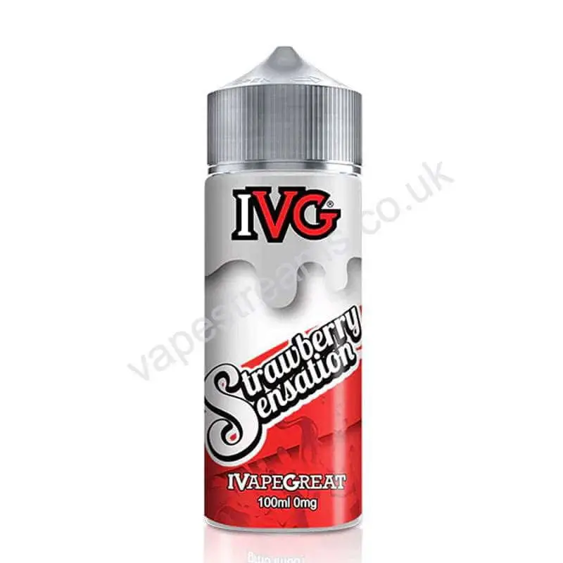 IVG Strawberry Sensation E-Liquid Shortfill