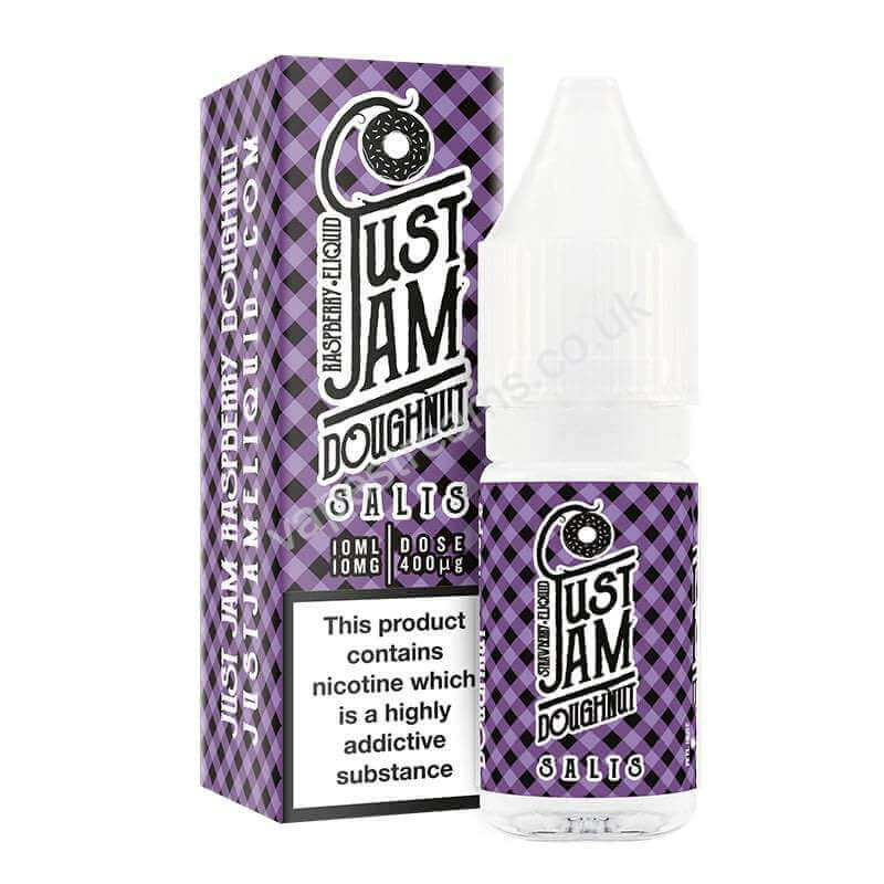 Just Jam Raspberry Doughnut Nic Salt E-Liquid