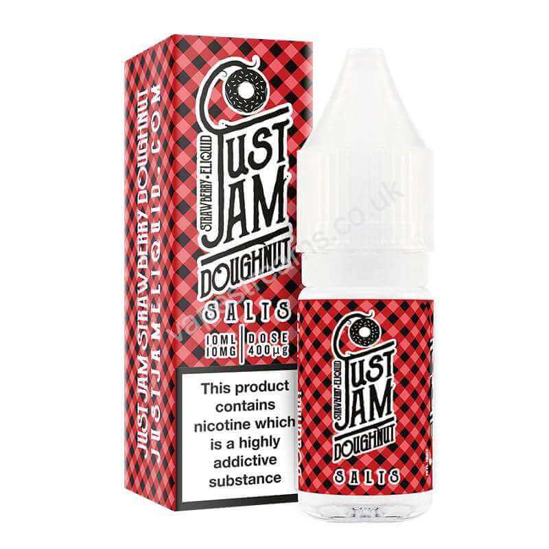 Just Jam Strawberry Doughnut Nic Salt E-Liquid