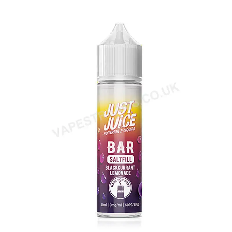 Just Juice Bar Blackcurrant Lemonade Saltfill E-Liquid