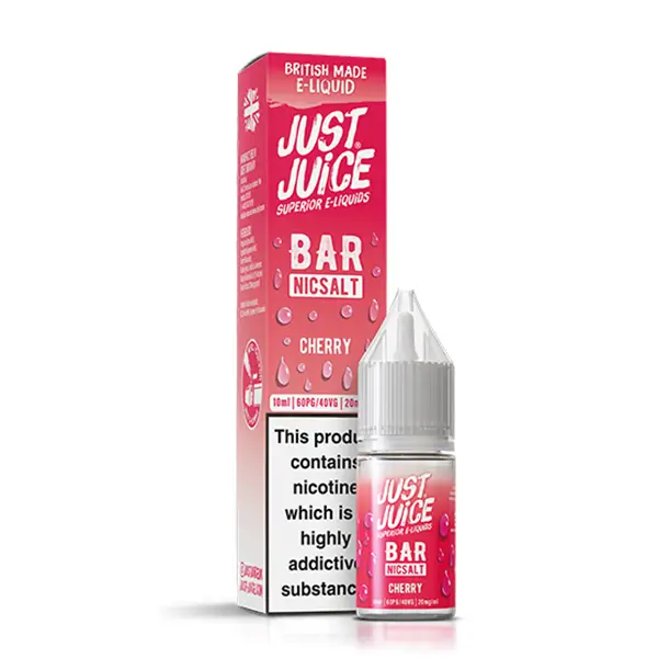 Just Juice Bar Cherry Nic Salt E-Liquid